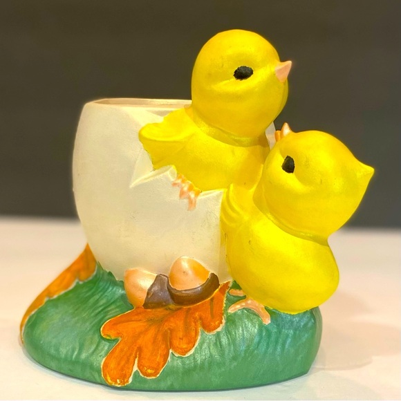 Vintage Gare Inc Ceramic Duck Planter 1975 Easter - Picture 1 of 9